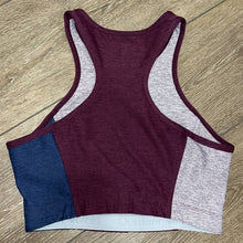 Load image into Gallery viewer, Small Outdoor Voices Dark Red Sports Bra
