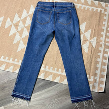 Load image into Gallery viewer, Size 27/4 Loft Modern Straight Raw Frayed Hem Jeans
