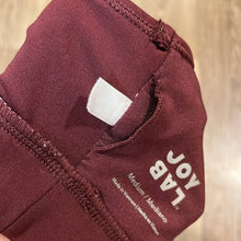Load image into Gallery viewer, Medium Joylab Wine Red Perforated Sports Bra
