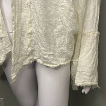 Load image into Gallery viewer, Sz M/L Free Ppl NWT Boho Ivory Cream Azalea Kimono
