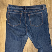 Load image into Gallery viewer, Size 12 Loft Petite Dark Wash Modern Skinny Jeans
