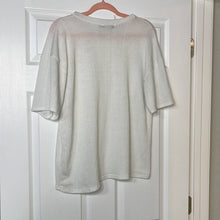 Load image into Gallery viewer, Small Pretty Little Thing White Ribbed Short Sleeve Top

