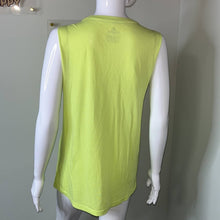 Load image into Gallery viewer, Size Large Adidas Neon Yellow Green Work Out Tank
