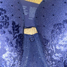 Load image into Gallery viewer, Size 38F Soma Navy Blue Lace Stunning Support Full Coverage Plus Size Bra
