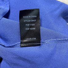 Load image into Gallery viewer, Small Lulu’s Positively Perfect Periwinkle Blue Wrap Dress
