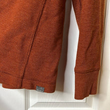 Load image into Gallery viewer, Size XL Tall Eddie Bauer Mens Big &amp; Tall Burnt Orange 3 Button Front Long Sleeve Thermal Top

