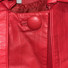 Load image into Gallery viewer, Size 10 Spiegel Vintage Western Red Leather Jacket
