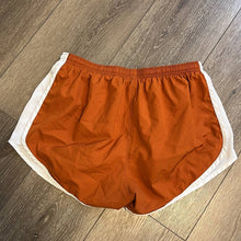 Load image into Gallery viewer, Medium Nike Dri-Fir Orange White Athletic Running Shorts

