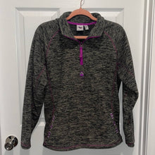 Load image into Gallery viewer, Kids XXL Cruel Girl Kids Western Gray Purple Tribal Print Quarter Zip Pull Over Jacket
