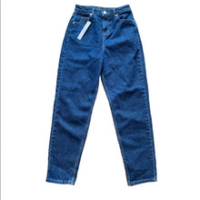 Load image into Gallery viewer, Size 25 ASOS Petite NWT Dark Wash Hour Glass High Waisted Mom Jeans
