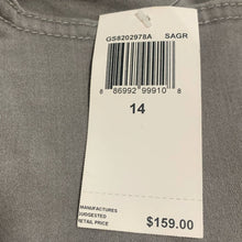 Load image into Gallery viewer, Sz 14 JEN7 BY 7 For All Mankind NWT Silver Grey High Waisted Ankle Skinny Jeans
