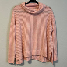 Load image into Gallery viewer, XS Anthropologie Maeve NWOT Blush Pink Cowl Neck Ribbed Sweater Top
