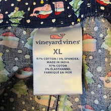 Load image into Gallery viewer, Size XL Vineyard Vines Mens Navy Christmas Pajama Lounge Pants
