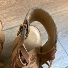 Load image into Gallery viewer, Size 9 Jack Rogers Brown Strappy Heeled Sandals
