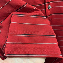 Load image into Gallery viewer, Size XL PGA Tour Mens Red Stripe Golf Polo
