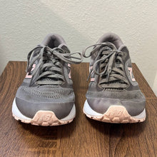 Load image into Gallery viewer, Size 9 New Balance Gray Pink White Running Tennis Shoes
