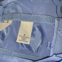 Load image into Gallery viewer, Medium Victoria’s Secret Vintage Periwinkle Blue Chemise With Hearts
