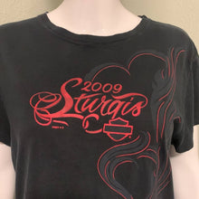 Load image into Gallery viewer, XL Harley Davidson 2009 Sturgis South Dakota Red Black Short Sleeve Tee
