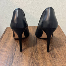 Load image into Gallery viewer, Size 9.5 Steve Madden Black Pointy Toe Perforated Pagen Stiletto Heels
