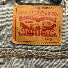 Load image into Gallery viewer, Small Levi’s Denim Trucker Jean Jacket
