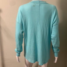 Load image into Gallery viewer, PINK Victoria’s Secret Waffle Knit Long Sleeve Over Sized Thermal Top
