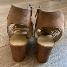 Load image into Gallery viewer, Size 9 Jack Rogers Brown Strappy Heeled Sandals
