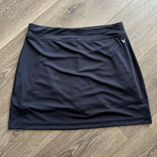 Load image into Gallery viewer, Medium Callaway Black Athletic Golf Mini Skirt With Built In Shorts
