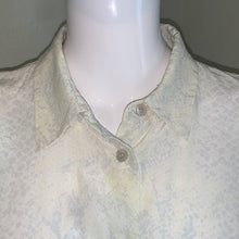 Load image into Gallery viewer, Size Medium Equipment Femme Snake Print Silk Button Up Sleeveless Top
