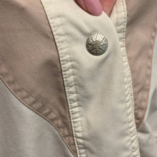 Load image into Gallery viewer, Medium Neyelle Vintage Y2K Pastel Pink &amp; Cream Bomber Jacket
