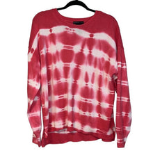 Load image into Gallery viewer, Size XXL Design History Red White Tie Dye Sweater
