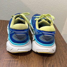 Load image into Gallery viewer, Size 7.5 Hoka One One Clifton 2 Ortholite Blue Green Tennis Shoes Sneakers
