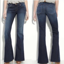 Load image into Gallery viewer, size 27 J Brand Babe Flare Leg Bell Bottom Stretch Jeans
