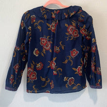 Load image into Gallery viewer, Small Madewell x Warm Ruffle-Collar Top in Honolulu Hibiscus
