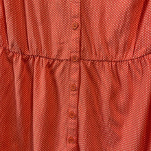 Load image into Gallery viewer, Size 0X Torrid NWT Coral &amp; White Multi-Dot Sleeveless Romper
