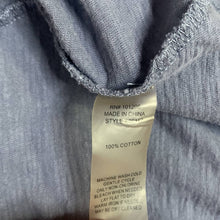 Load image into Gallery viewer, Medium Soft surroundings Blue Danielle Button Top
