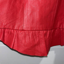 Load image into Gallery viewer, Size 10 Spiegel Vintage Western Red Leather Jacket
