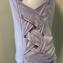 Load image into Gallery viewer, Size Small Lululemon Purple Var-City Braided Stripe Tank
