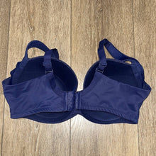 Load image into Gallery viewer, Size 38F Soma Navy Blue Lace Stunning Support Full Coverage Plus Size Bra
