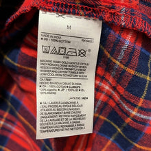 Load image into Gallery viewer, Medium Old Navy Women’s The Classic Shirt Red Plaid Light Flannel Button Up
