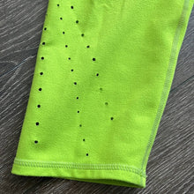 Load image into Gallery viewer, Small Fabletics Angela Capri Perforated Lime Green Cropped Leggings
