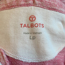 Load image into Gallery viewer, Petite Large Talbots Pink V Neck Tassel Sweater Top
