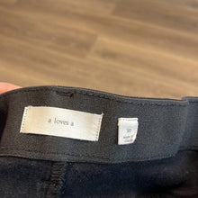 Load image into Gallery viewer, Size 30 A Loves A Boutique Black Denim Raw Hem Bell Bottom Flare Jeans
