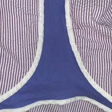 Load image into Gallery viewer, Size medium Lauren James Purple &amp; White Seersucker Stripe Shorts
