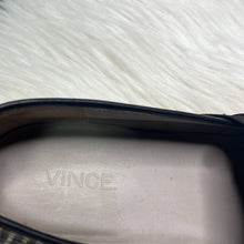 Load image into Gallery viewer, Sz 7.5 VINCE Black &amp; White Slip On Sneakers
