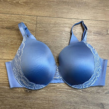 Load image into Gallery viewer, SIze 40D Soma Plus Size Periwinkle Blue Vanishing Back Fc Lace Trim Bra
