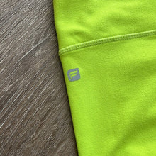 Load image into Gallery viewer, Small Fabletics Angela Capri Perforated Lime Green Cropped Leggings
