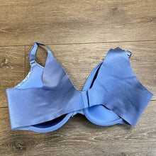 Load image into Gallery viewer, SIze 40D Soma Plus Size Periwinkle Blue Vanishing Back Fc Lace Trim Bra
