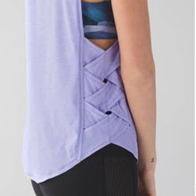 Load image into Gallery viewer, Size Small Lululemon Purple Var-City Braided Stripe Tank

