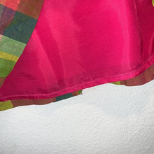 Load image into Gallery viewer, Misty Lane Vintage Rainbow Buffalo Plaid Sheath Dress
