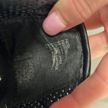 Load image into Gallery viewer, Size 9.5 Steve Madden Black Pointy Toe Perforated Pagen Stiletto Heels
